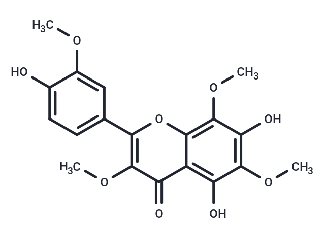 4',5,7-Trihydroxy 3,3',6,8-tetramethoxyflavone (Standard)