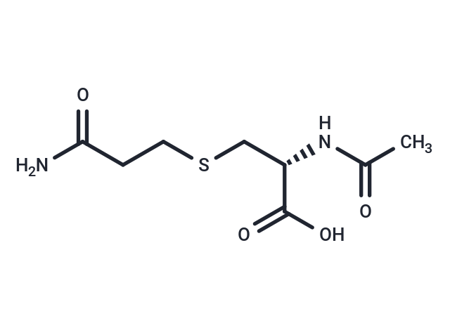 N-Acetyl-S-(2-carbamoylethyl)-L-cysteine (unlabelled) (Standard)