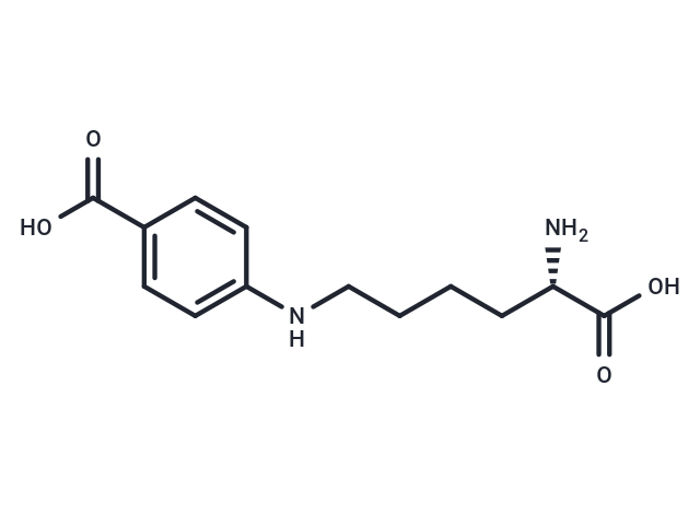 4-((5-amino-5-carboxypentyl)amino)benzoic acid (Standard)