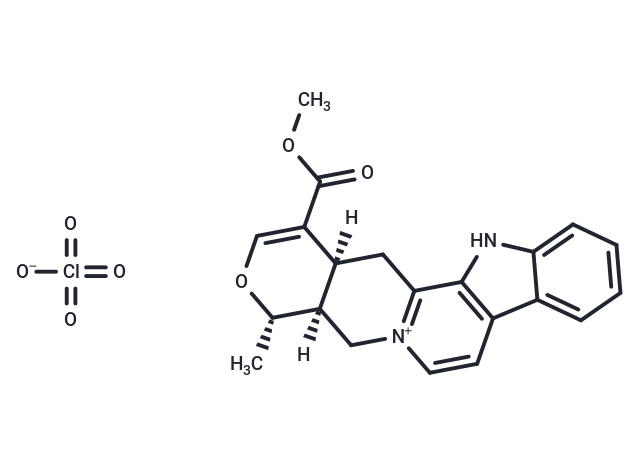 Alstonine perchlorate
