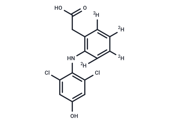 4'-Hydroxy Diclofenac-d4