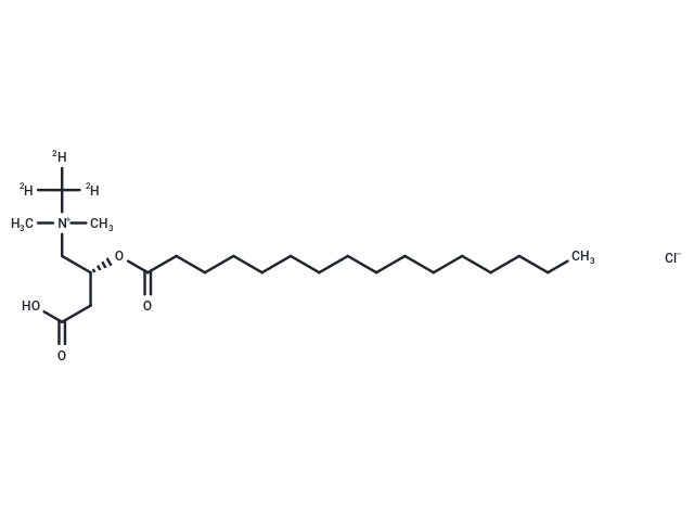 Palmitoyl L-Carnitine-d3 Hydrochloride