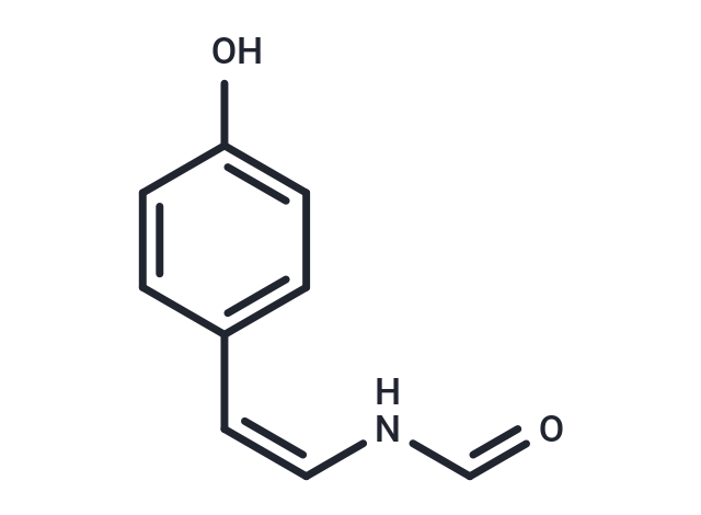 N-[2-(4-Hydroxyphenyl)ethenyl]formamide