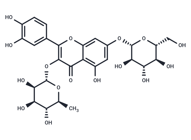 Quercetin 3-rhamnoside 7-glucoside