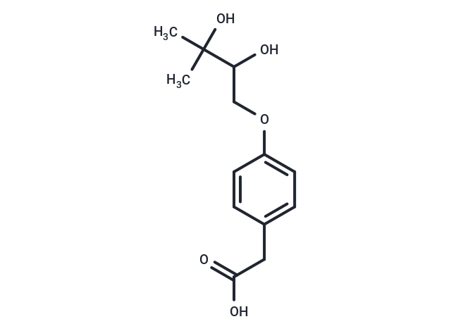 2-[4-(2,3-dihydroxy-3-methylbutoxy)phenyl]acetic acid