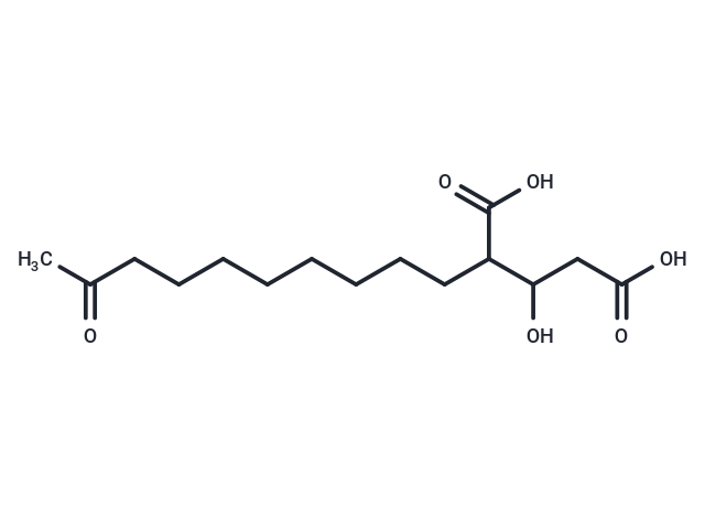 3-hydroxy-2-(9-oxodecyl)pentanedioic acid
