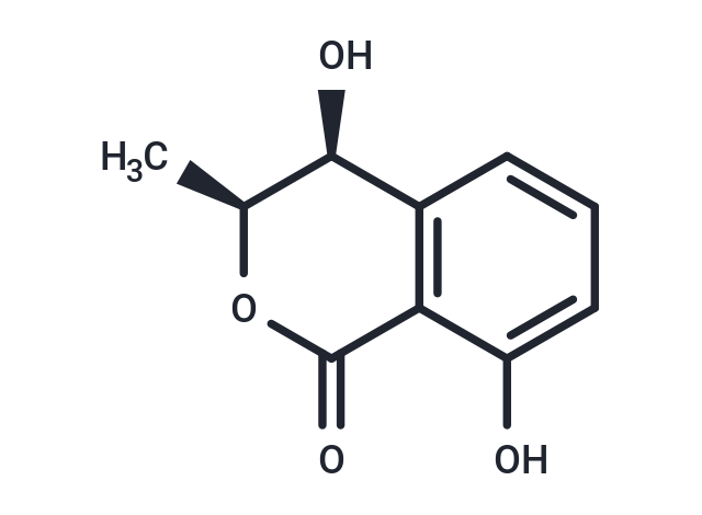 (3S,4S)-4,8-dihydroxy-3-methyl-3,4-dihydro-1H-2-benzopyran-1-one
