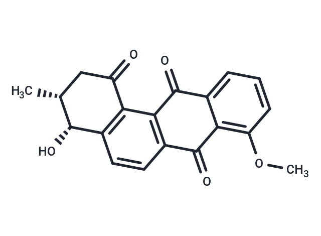(3R,4R)-4-hydroxy-8-methoxy-3-methyl-1,2,3,4,7,12-hexahydrotetraphene-1,7,12-trione