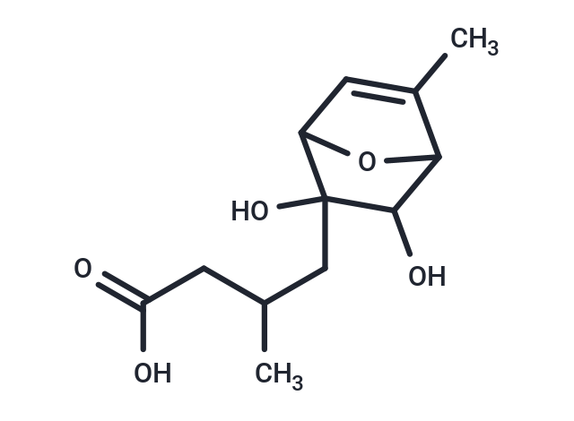 4-{2,3-dihydroxy-5-methyl-7-oxabicyclo[2.2.1]hept-5-en-2-yl}-3-methylbutanoic acid