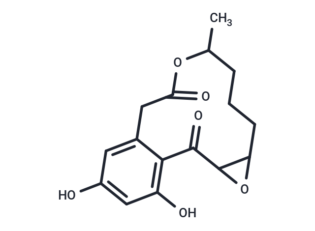 15,17-dihydroxy-9-methyl-4,10-dioxatricyclo[11.4.0.0^{3,5}]heptadeca-1(17),13,15-triene-2,11-dione