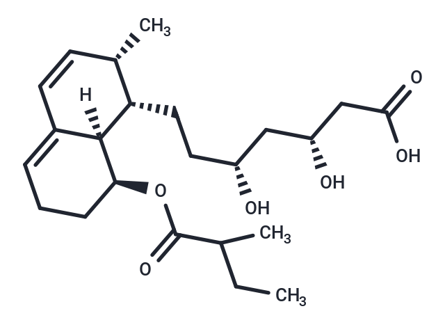 (3R,5R)-7-[(1S,2S,8S,8aR)-2-methyl-8-[(2-methylbutanoyl)oxy]-1,2,6,7,8,8a-hexahydronaphthalen-1-yl]-3,5-dihydroxyheptanoic acid