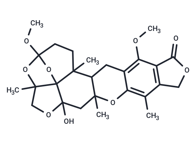 19-hydroxy-1,8-dimethoxy-4,14,17,22-tetramethyl-11,16,20,24,25-pentaoxaheptacyclo[20.2.1.0^{4,23}.0^{5,17}.0^{7,15}.0^{9,13}.0^{19,23}]pentacosa-7,9(13),14-trien-10-one