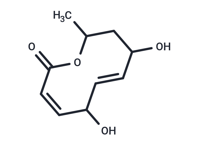 (3Z,6E)-5,8-dihydroxy-10-methyl-5,8,9,10-tetrahydro-2H-oxecin-2-one