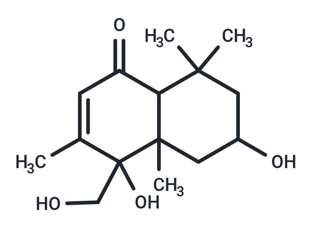 4,6-dihydroxy-4-(hydroxymethyl)-3,4a,8,8-tetramethyl-1,4,4a,5,6,7,8,8a-octahydronaphthalen-1-one