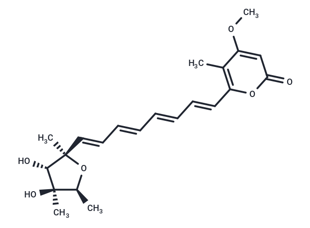 6-[(1E,3E,5E,7E)-8-[(2R,3S,4S,5S)-3,4-dihydroxy-2,4,5-trimethyloxolan-2-yl]octa-1,3,5,7-tetraen-1-yl]-4-methoxy-5-methyl-2H-pyran-2-one