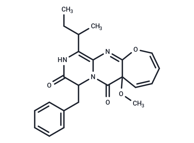7-benzyl-4-(butan-2-yl)-10-methoxy-15-oxa-2,5,8-triazatricyclo[8.5.0.0^{3,8}]pentadeca-1,3,11,13-tetraene-6,9-dione