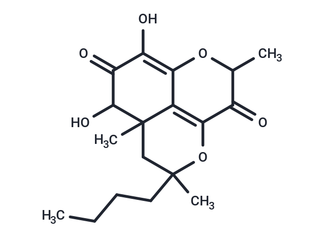 7-butyl-10,12-dihydroxy-3,7,9-trimethyl-2,6-dioxatricyclo[7.3.1.0^{5,13}]trideca-1(12),5(13)-diene-4,11-dione