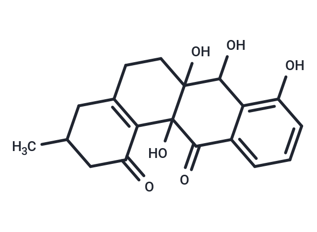 6a,7,8,12a-tetrahydroxy-3-methyl-1,2,3,4,5,6,6a,7,12,12a-decahydrotetraphene-1,12-dione