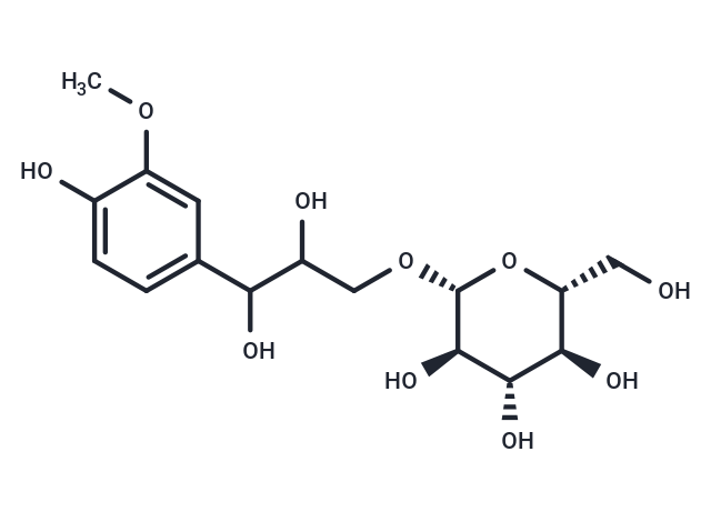 (2R,3R,4S,5S,6R)-2-[dihydroxy-3-(4-hydroxy-3-methoxyphenyl)propoxy]-6-(hydroxymethyl)oxane-triol