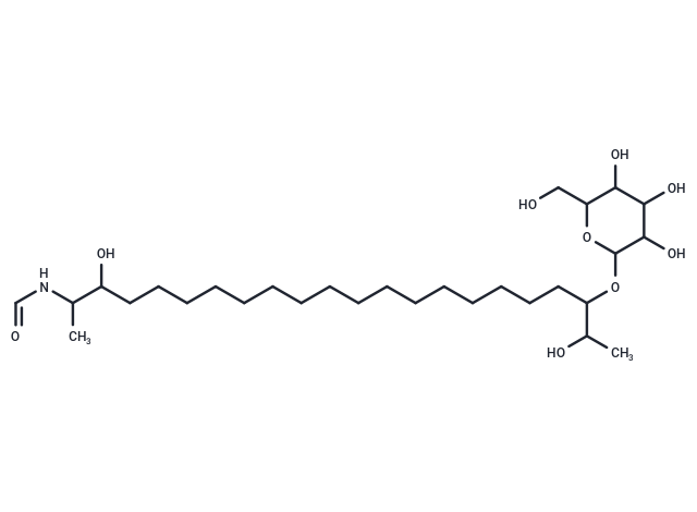 N-(3,21-dihydroxy-20-{[3,4,5-trihydroxy-6-(hydroxymethyl)oxan-2-yl]oxy}docosan-2-yl)formamide
