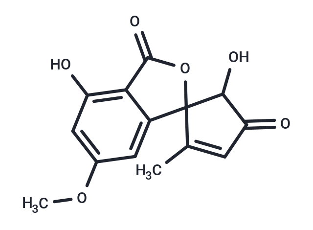 4,5'-dihydroxy-6-methoxy-2'-methyl-3H-spiro[2-benzofuran-1,1'-cyclopentan]-2'-ene-3,4'-dione