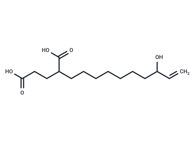 2-(8-hydroxydec-9-en-1-yl)pentanedioic acid