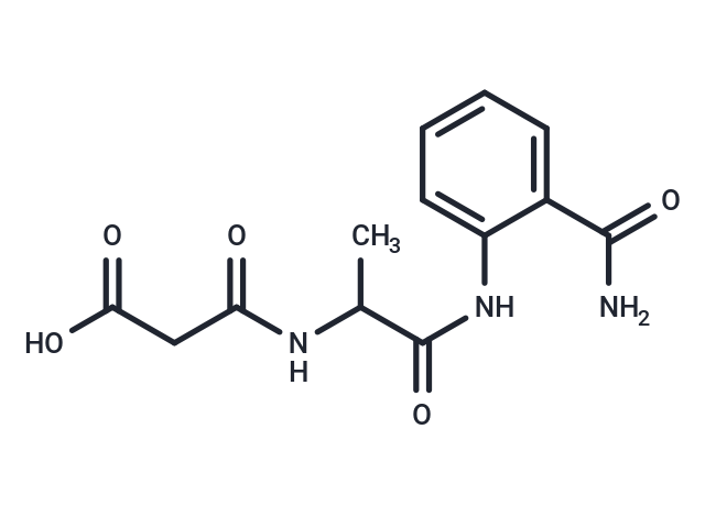 2-({1-[(2-carbamoylphenyl)carbamoyl]ethyl}carbamoyl)acetic acid