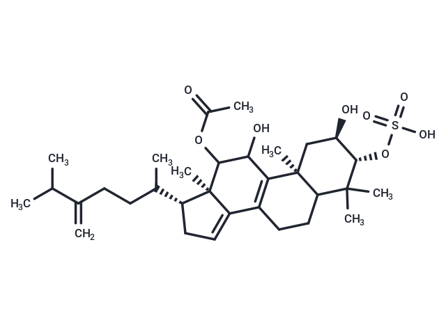 [(1R,7R,8R,9aS,11aR)-11-(acetyloxy)-8,10-dihydroxy-6,6,9a,11a-tetramethyl-1-(6-methyl-5-methylideneheptan-2-yl)-1H,2H,4H,5H,5aH,6H,7H,8H,9H,9aH,10H,11H,11aH-cyclopenta[a]phenanthren-7-yl]oxidanesulfonic acid