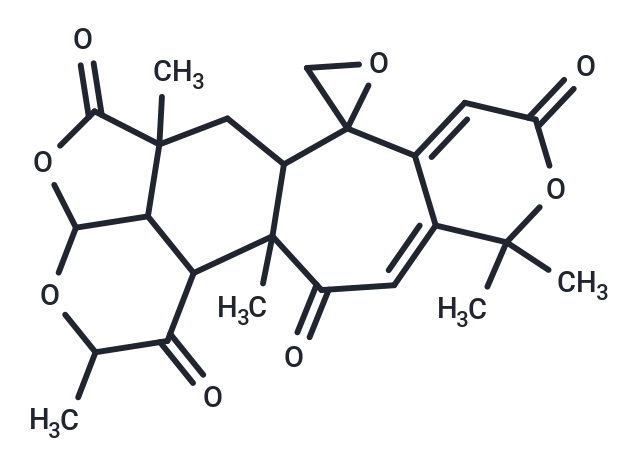 2',6',6',14',19'-pentamethyl-7',16',18'-trioxaspiro[oxirane-2,11'-pentacyclo[12.6.1.0^{2,12}.0^{5,10}.0^{17,21}]henicosane]-4',9'-diene-3',8',15',20'-tetrone