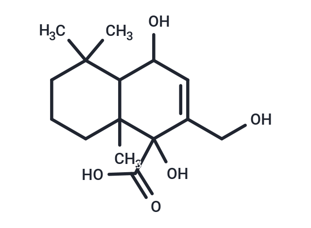 1,4-dihydroxy-2-(hydroxymethyl)-5,5,8a-trimethyl-1,4,4a,5,6,7,8,8a-octahydronaphthalene-1-carboxylic acid