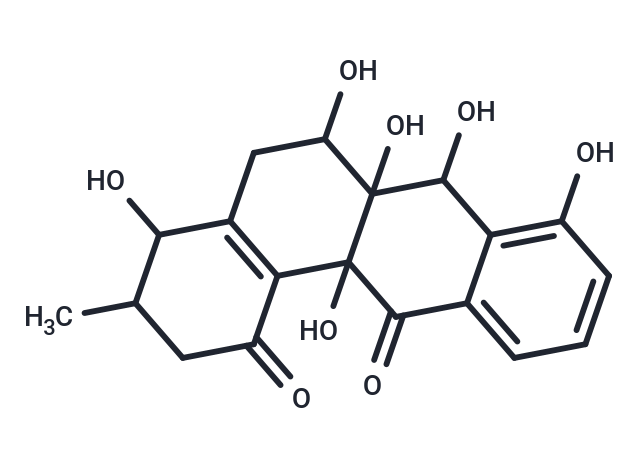 4,6,6a,7,8,12a-hexahydroxy-3-methyl-1,2,3,4,5,6,6a,7,12,12a-decahydrotetraphene-1,12-dione