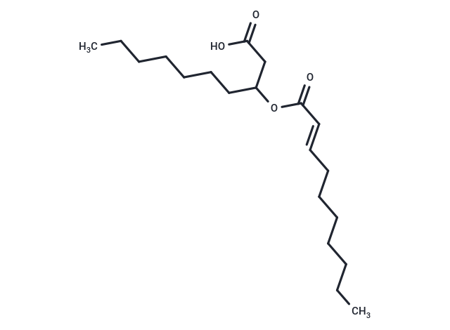 3-[(2E)-dec-2-enoyloxy]decanoic acid