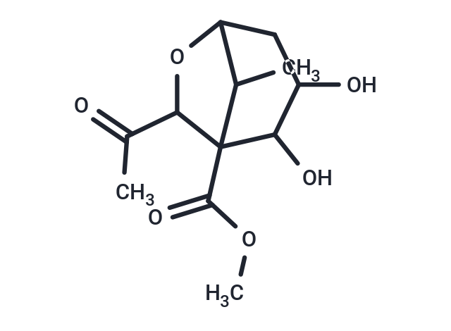 methyl 7-acetyl-2,3-dihydroxy-8-methyl-6-oxabicyclo[3.2.1]octane-1-carboxylate