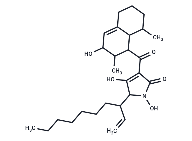 5-(dec-1-en-3-yl)-1,4-dihydroxy-3-(3-hydroxy-2,8-dimethyl-1,2,3,5,6,7,8,8a-octahydronaphthalene-1-carbonyl)-2,5-dihydro-1H-pyrrol-2-one