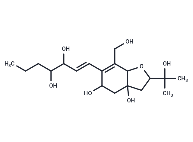 6-[(1E)-3,4-dihydroxyhept-1-en-1-yl]-7-(hydroxymethyl)-2-(2-hydroxypropan-2-yl)-2,3,3a,4,5,7a-hexahydro-1-benzofuran-3a,5-diol