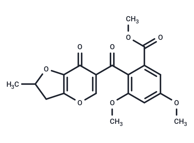methyl 3,5-dimethoxy-2-{2-methyl-7-oxo-2H,3H,7H-furo[3,2-b]pyran-6-carbonyl}benzoate