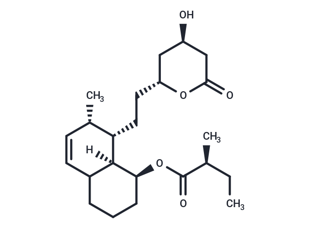 (1S,7S,8S,8aS)-8-{2-[(2R,4R)-4-hydroxy-6-oxooxan-2-yl]ethyl}-7-methyl-1,2,3,4,4a,7,8,8a-octahydronaphthalen-1-yl (2S)-2-methylbutanoate