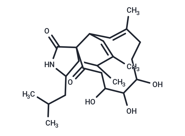11,12,13-trihydroxy-4,5,8-trimethyl-3-(2-methylpropyl)-1H,2H,3H,3aH,4H,6aH,9H,10H,11H,12H,13H,14H,15H-cycloundeca[d]isoindole-1,15-dione