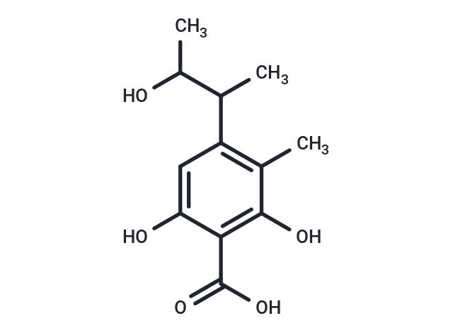 2,6-dihydroxy-4-(3-hydroxybutan-2-yl)-3-methylbenzoic acid