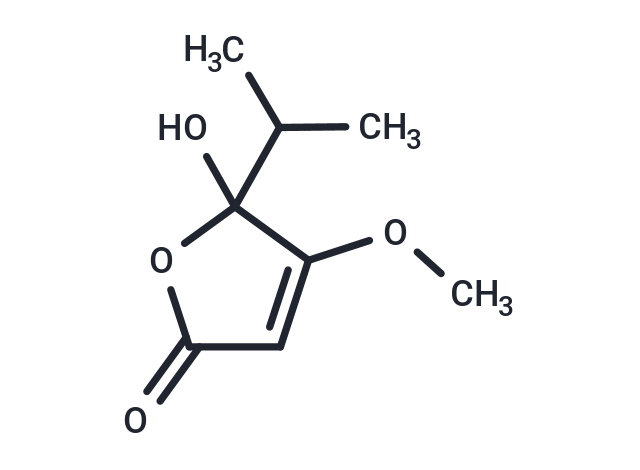 5-hydroxy-4-methoxy-5-(propan-2-yl)-2,5-dihydrofuran-2-one