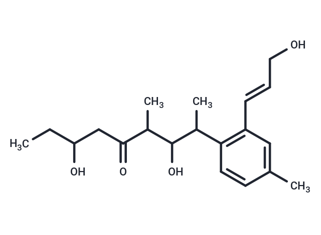 3,7-dihydroxy-2-{2-[(1E)-3-hydroxyprop-1-en-1-yl]-4-methylphenyl}-4-methylnonan-5-one