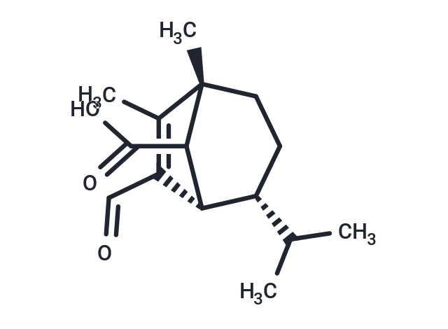 (1R,4R,5S)-6-formyl-1,7-dimethyl-4-(propan-2-yl)bicyclo[3.2.1]oct-6-ene-8-carboxylic acid