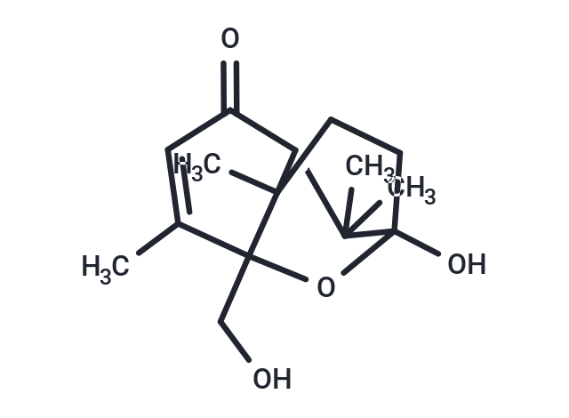 1-hydroxy-3-(hydroxymethyl)-4,8,11,11-tetramethyl-2-oxatricyclo[5.3.1.0^{3,8}]undec-4-en-6-one