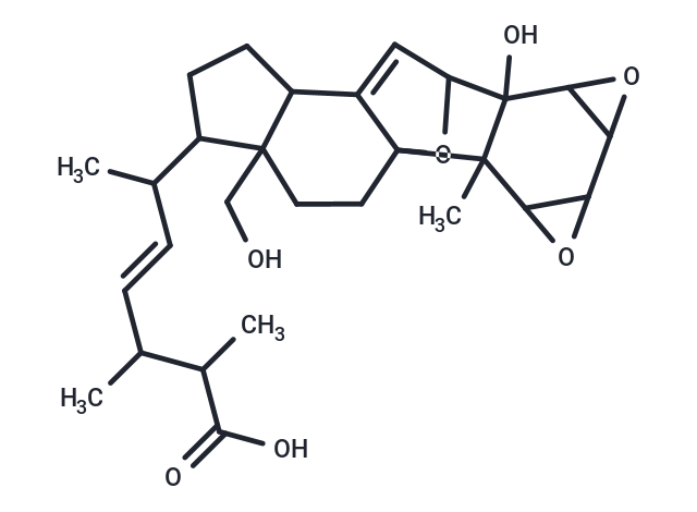 (4E)-6-[12-hydroxy-4-(hydroxymethyl)-19-methyl-14,17,20-trioxaheptacyclo[9.8.1.0^{1,9}.0^{4,8}.0^{12,19}.0^{13,15}.0^{16,18}]icos-9-en-5-yl]-2,3-dimethylhept-4-enoic acid