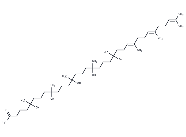 (25E,29E)-6,10,14,18,22-pentahydroxy-6,10,14,18,22,26,30,34-octamethylpentatriaconta-25,29,33-trien-2-one