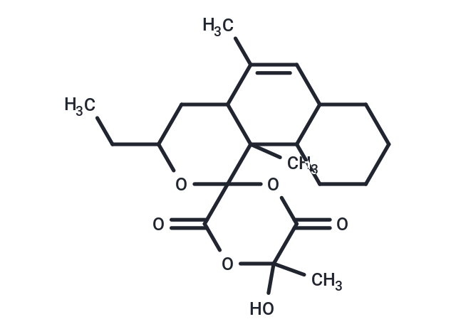 3'-ethyl-5-hydroxy-5,5',10'b-trimethyl-3',4',4'a,6'a,7',8',9',10',10'a,10'b-decahydrospiro[1,4-dioxane-2,1'-naphtho[1,2-c]pyran]-3,6-dione