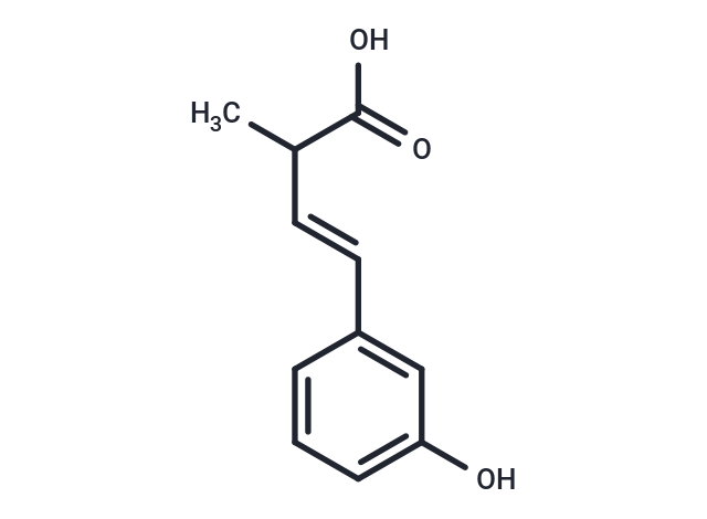 (3E)-4-(3-hydroxyphenyl)-2-methylbut-3-enoic acid