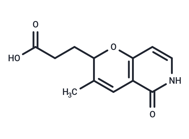 3-{3-methyl-5-oxo-2H,5H,6H-pyrano[3,2-c]pyridin-2-yl}propanoic acid