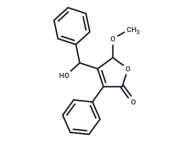 4-[hydroxy(phenyl)methyl]-5-methoxy-3-phenyl-2,5-dihydrofuran-2-one