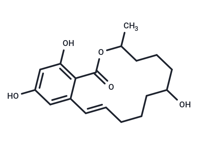 (11E)-7,14,16-trihydroxy-3-methyl-3,4,5,6,7,8,9,10-octahydro-1H-2-benzoxacyclotetradecin-1-one
